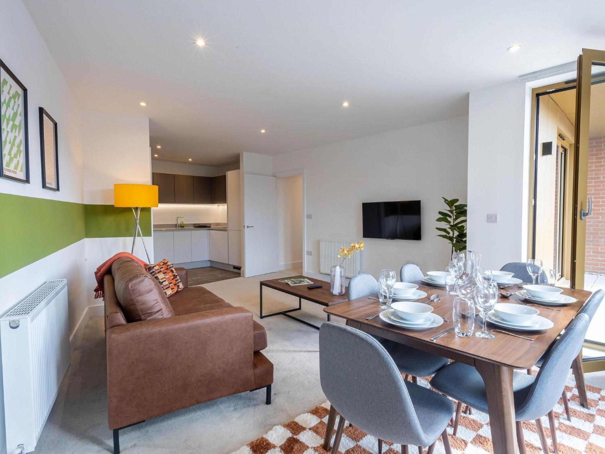Modern Apartments With Balcony In Merton Near Wimbledon By Sojo Stay Mitcham Exterior photo